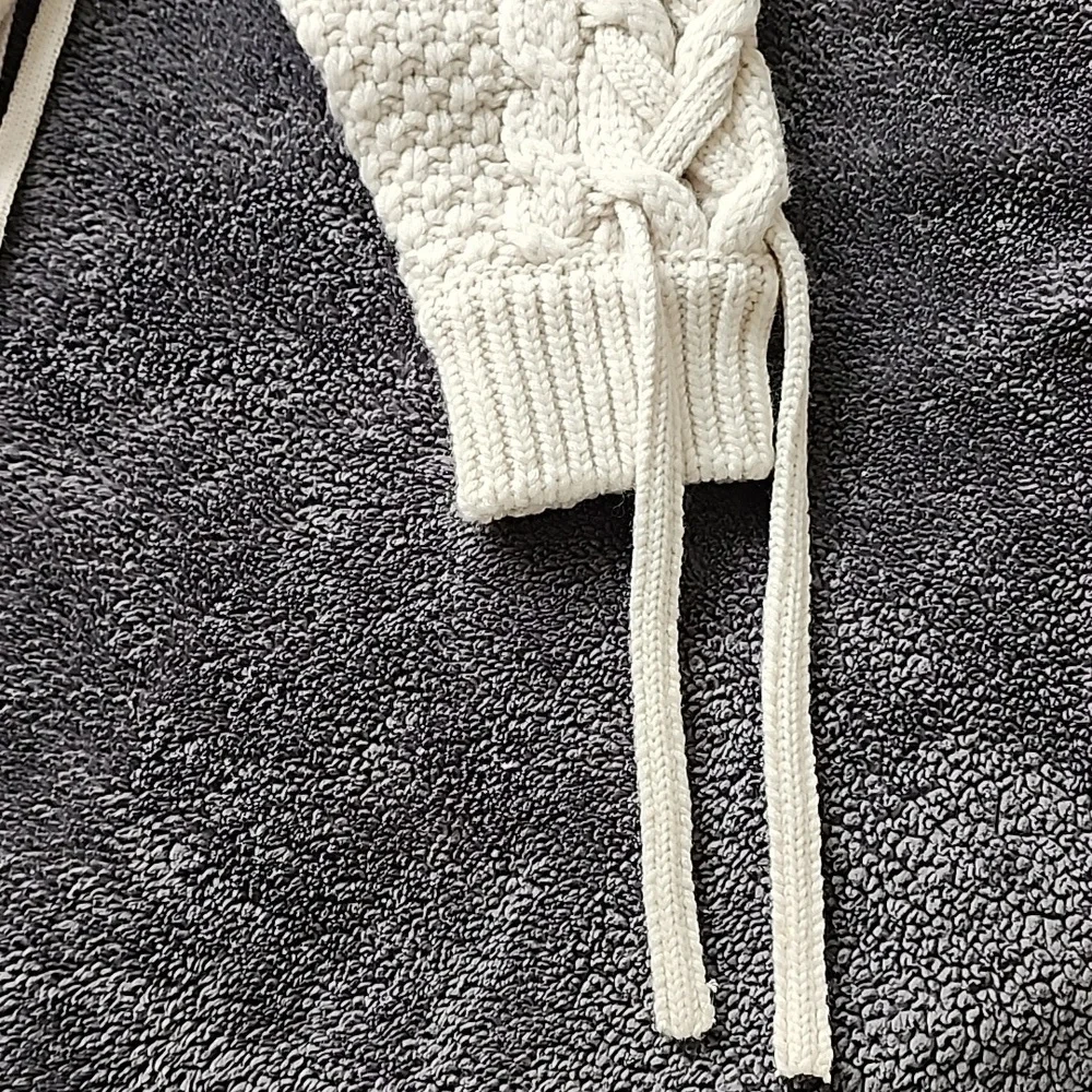 FRAYI.D Cream Cable Knit Cardigan (New) - Picture 16 of 16